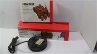 Grilling Lot-NIB Elec Rotisserie,NB IPotato&Rib