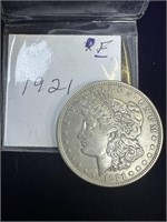 1921 Morgan Silver Dollar