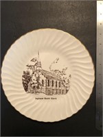 INGLEWOOD ONT, CHURCH 22kt Gold Collingwood Plate