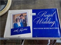 Royal Wedding book matches