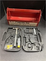 Handi-tote tray and Workforce tool case.