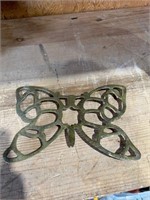 Brass Butterfly Trivet