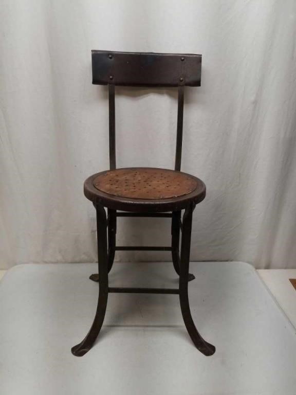 Vintage Shop Stool from London Ont Factory