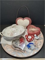 Metal Decorative Tray, Heart Shaped Items and more