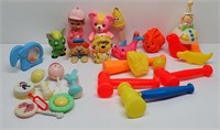 Collection of 25 - 1970's Baby Toys