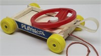 1970’s Playskool Wagon & Teddy Tot Steering Wheel