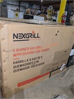 Nexgrill 5 burner gas grill w/ side burner