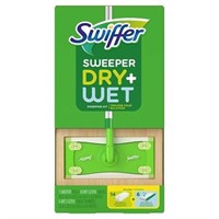 Swiffer Sweeper Dry + Wet Sweeping Kit  1 Sweeper