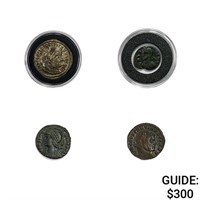 Varied Bronz and Brass Ancient Roman Coinage [4 C