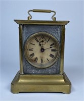 JUNGHANS BRASS CARRIAGE CLOCK