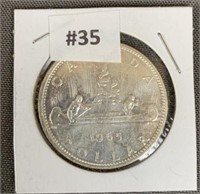 1965 Canada Silver $1
