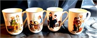 Norman Rockwell Cups