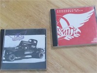 2 AeroSmith CD's