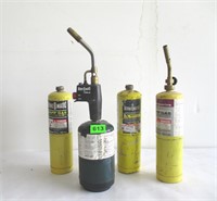 Propane torch heads & cylinders
