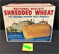 Vintage NABISCO Shredded Wheat Store Box