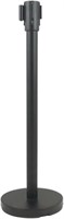 SEALED-Retractable Stanchion Pole & Base 2 Pack