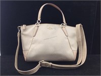 Coach Kelsey 2-Way Small Legacy Jacquard Beige