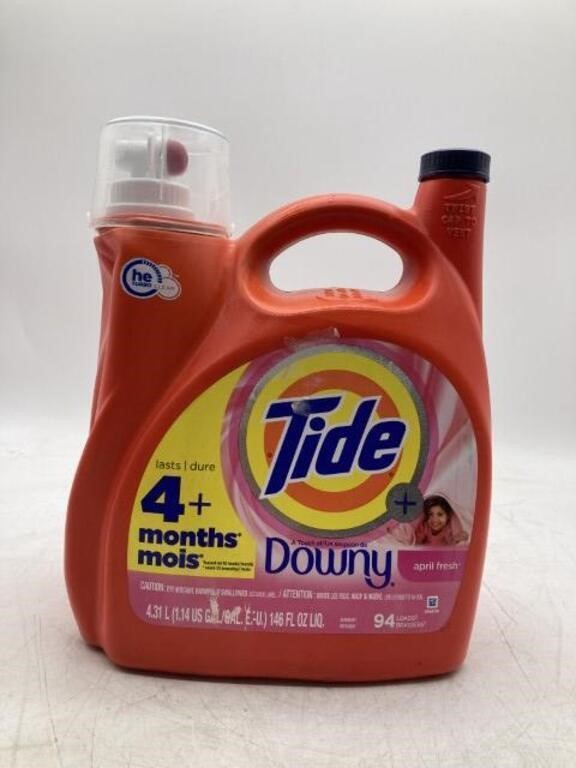 Tide + Downy April Fresh Laundry Detergent 146 Fl