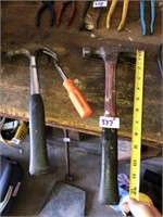 (2) Claw Hammers