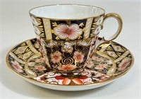 DESIRABLE FINE ROYAL CROWN DERBY CUP & SAUCER
