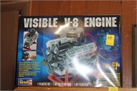 Engine Visible V8 Engine
