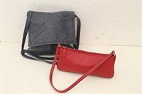 Vera Pelle Adjustable Shoulder Strap Handbag,