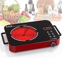 Vbgk Electric Cooktop, 1800w Single Cooktops With