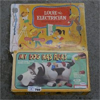 My Dog Has Fleas & Louie The Electrician Games