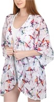 Mitarth Women's Chiffon Boho Kimono Cardigans (XL)