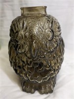 Vintage Wise Old Owl Bank 6" tall
