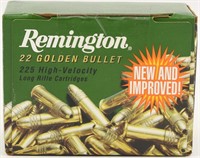 225 Rounds Of Remington .22 LR Golden Bullet Ammo