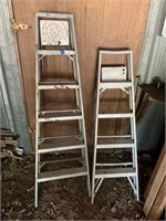 (2) Aluminum Ladders