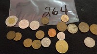 Misc. Foreign Coins Mostly Canadian