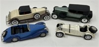 Ten Vintage Die Cast Cars France and England