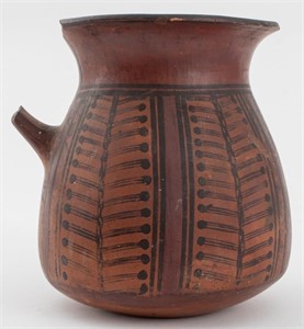 Native American, likely Hohokam, Red Ware Vase