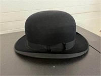 Stetson bowler hat- very clean