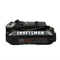 CRAFTSMAN $45 Retail V20 1.5Ah Battery,