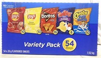 Fritolay Flavoured Snacks Variety Pack