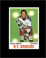 1970 Topps #66 Arnie Brown NRMT to NM-MT+