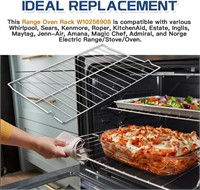 2Pcs Range Oven Rack