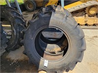 2 FRONT TRACTOR TIRES