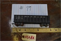 Marx 0 Guage 4572 Chesapeake & Ohio Gondola Car