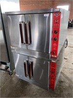 Vulcan Natural Gas Double Stack Convection Ovens