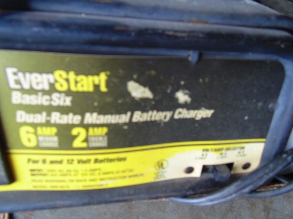 Everstart Basic 6 Battery Charger | Graber Auctions