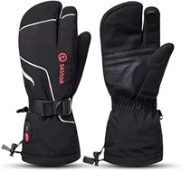 Heated Mittens for Men Women,Electric