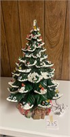 Ceramic Light Up Christmas Tree