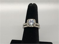 Princess Cut Diamond Ring Set