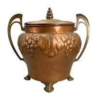 Carl Deffner Art Nouveau Copper & Brass Vessel