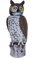 Dalen Rotating Head Fake Owl Decoy to Scare Birds