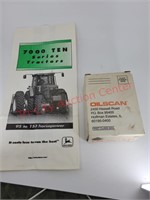 Oil scan analysis kit & 7000 ten series tractor